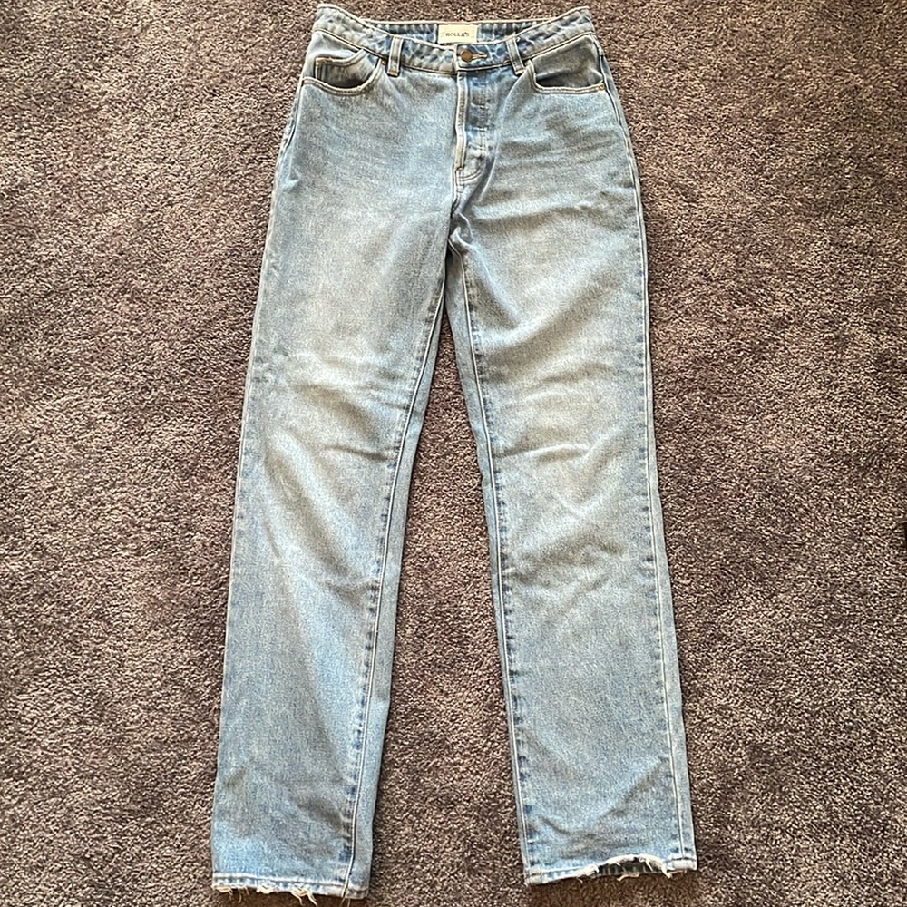 Rolla’s High Rise Classic Straight Jean